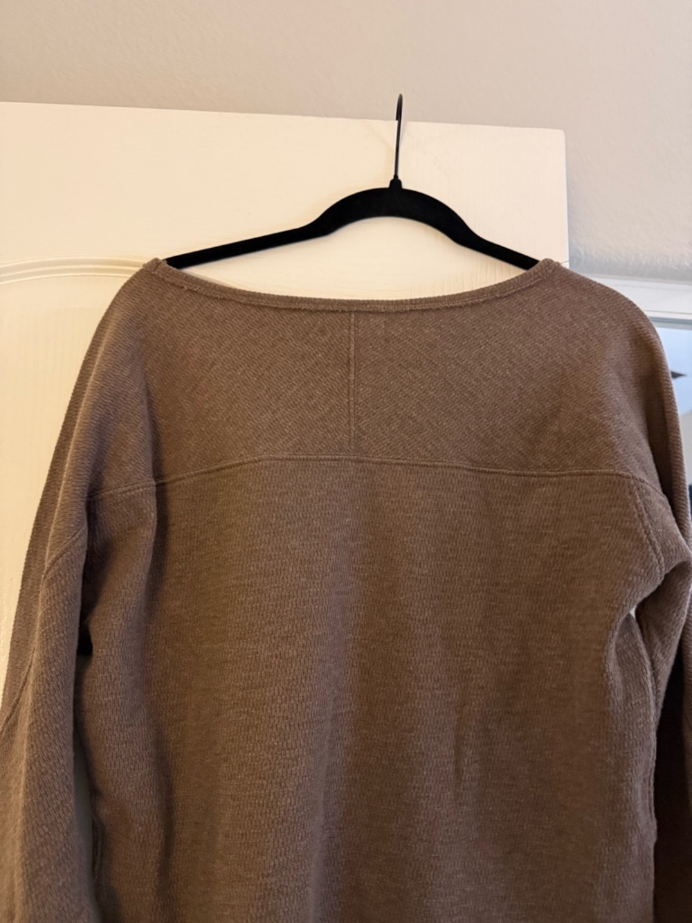 We The Free Chocolate Brown Cropped Top - Picture 3 of 4